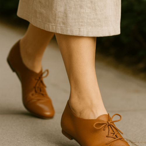 Sapatilha Oxford Ref 021 Caramelo