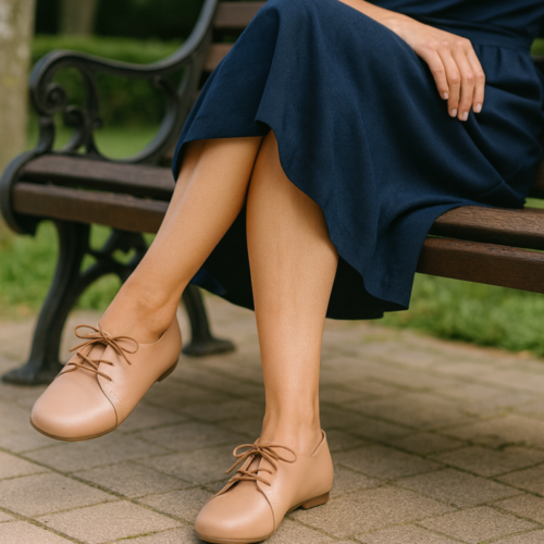 Sapatilha Oxford Ref 021 Nude