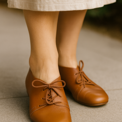 Sapatilha Oxford Ref 021 Caramelo