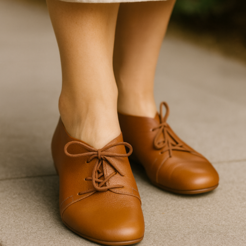 Sapatilha Oxford Ref 021 Caramelo