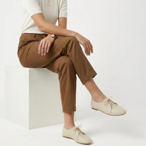 Sapatilha Oxford Off white